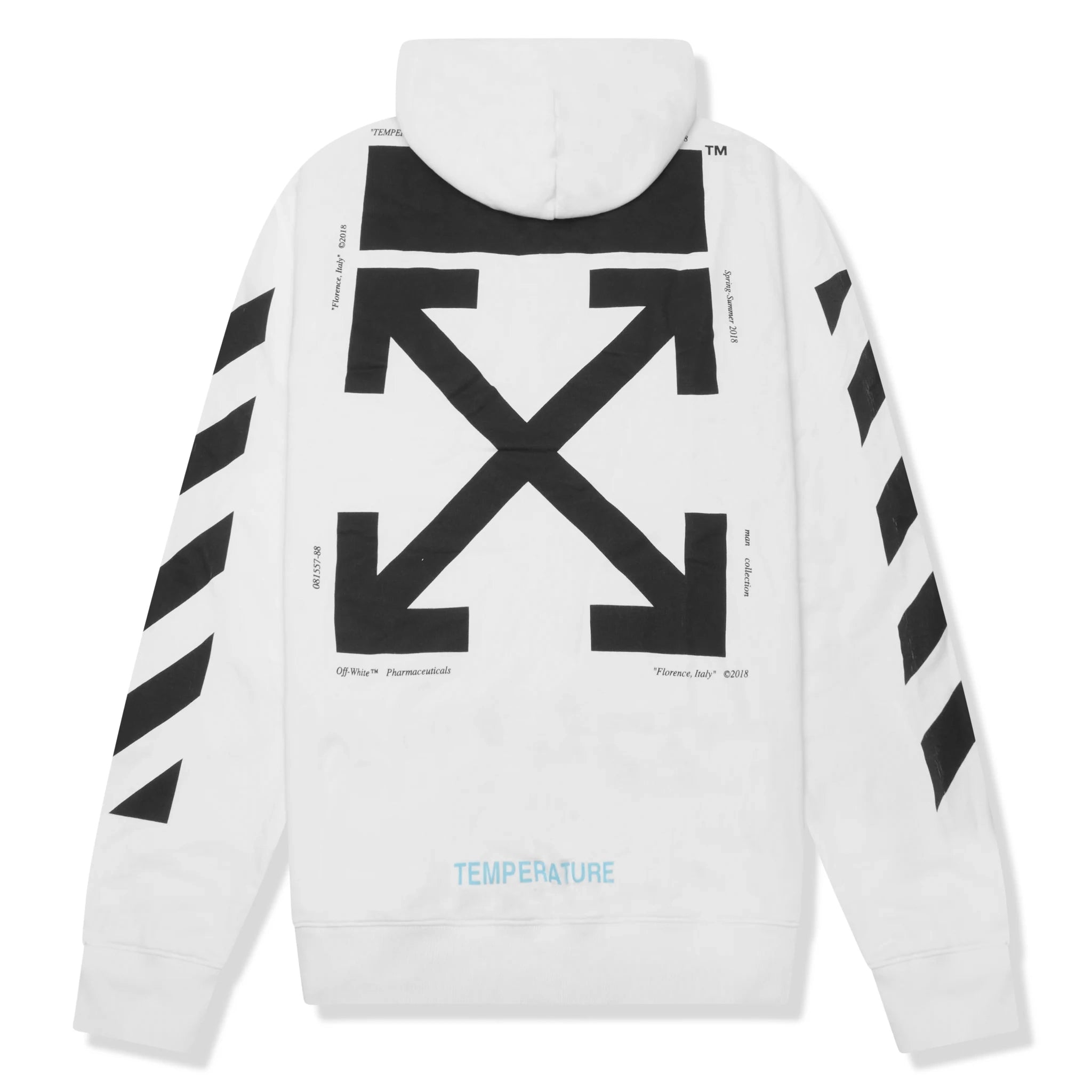 Preloved - Off-White Mona Lisa White Black Grey Hoodie